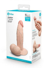 B-Vibe Slipskin Realistic Silicone Dildo 6 Inch Girthy Cream > Dildos > Realistic Dildos - Tophatter Daily Deals