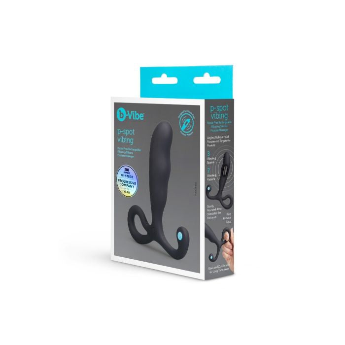 b-Vibe P-Spot Vibing – Versatile Prostate Massager with 3 Vibration Speeds and 7 Patterns > Anal Range > Prostate Plugs - Tophatter Daily Deals