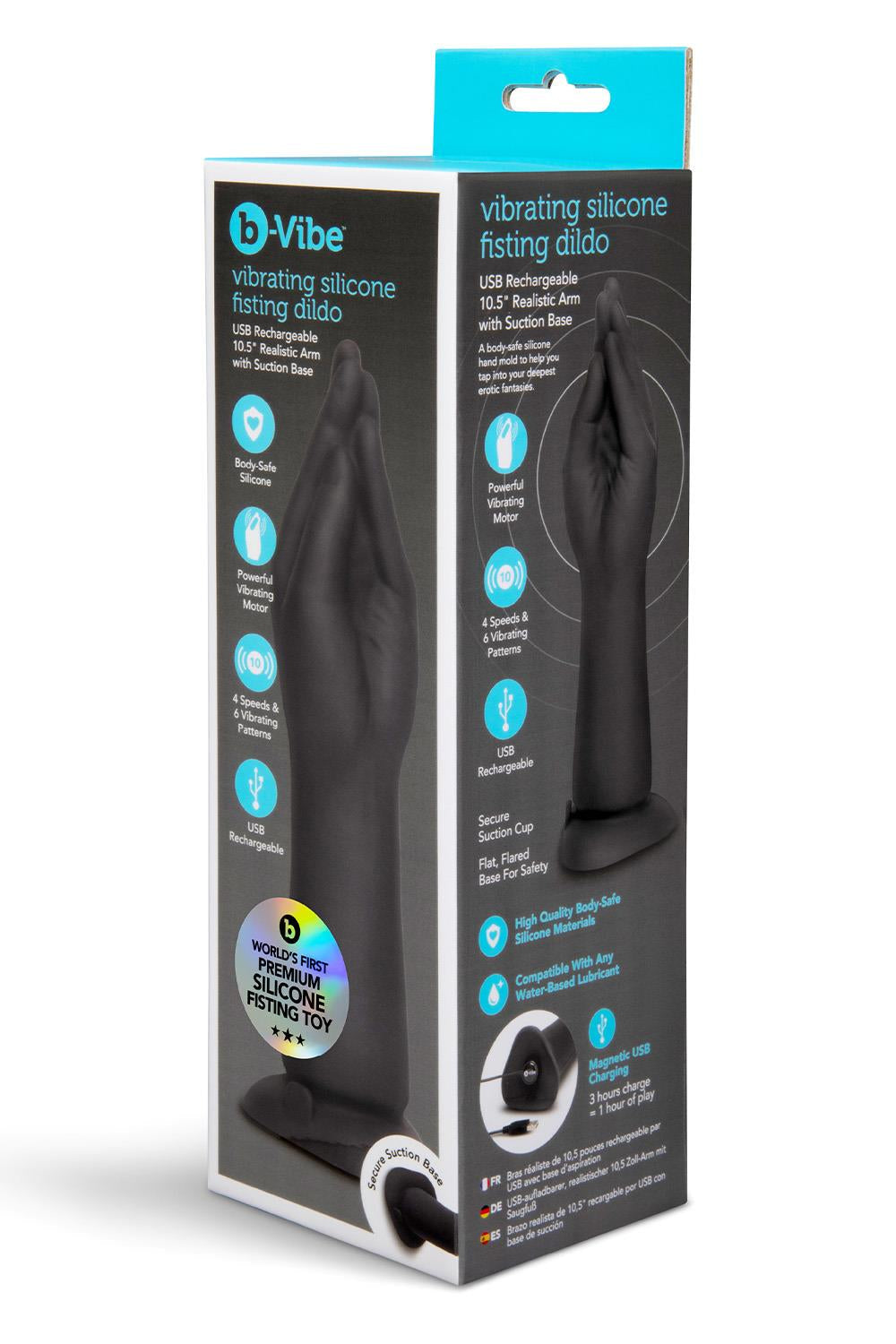b-Vibe Vibrating Silicone Fisting 10.5" Dildo – Waterproof Silicone > Dildos > Oversized Toys - Tophatter Daily Deals