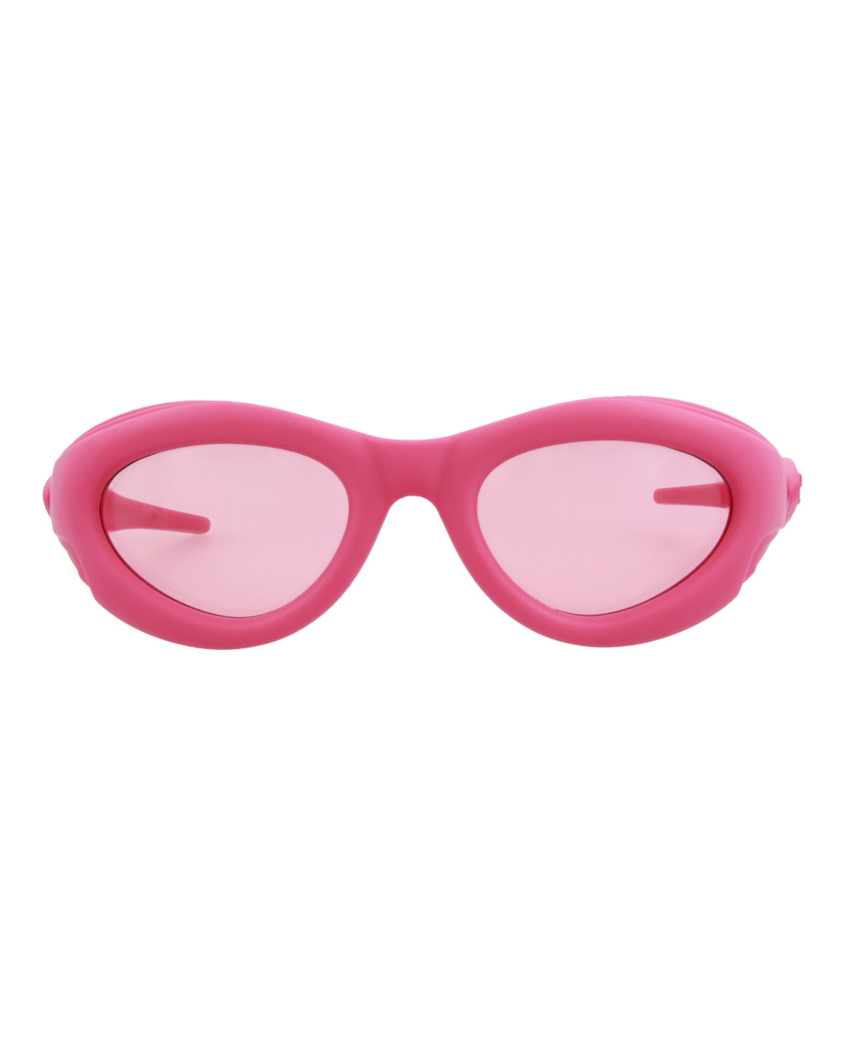 Bottega Veneta Oval-Frame Injection Sunglasses Pink Pink Pink Sunglasses - Tophatter Daily Deals