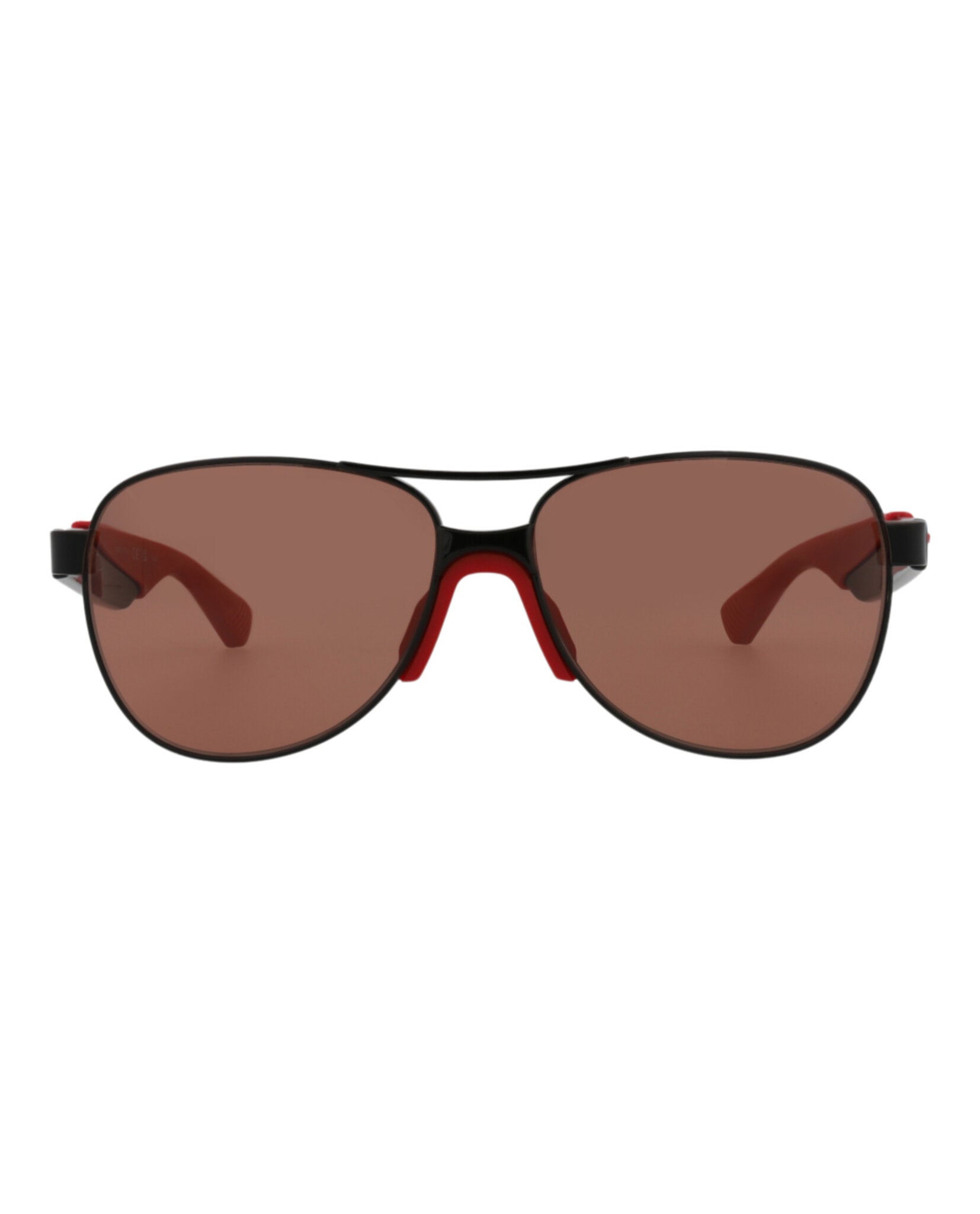 Bottega Veneta Aviator-Frame Metal Sunglasses Black Sunglasses - Tophatter Daily Deals