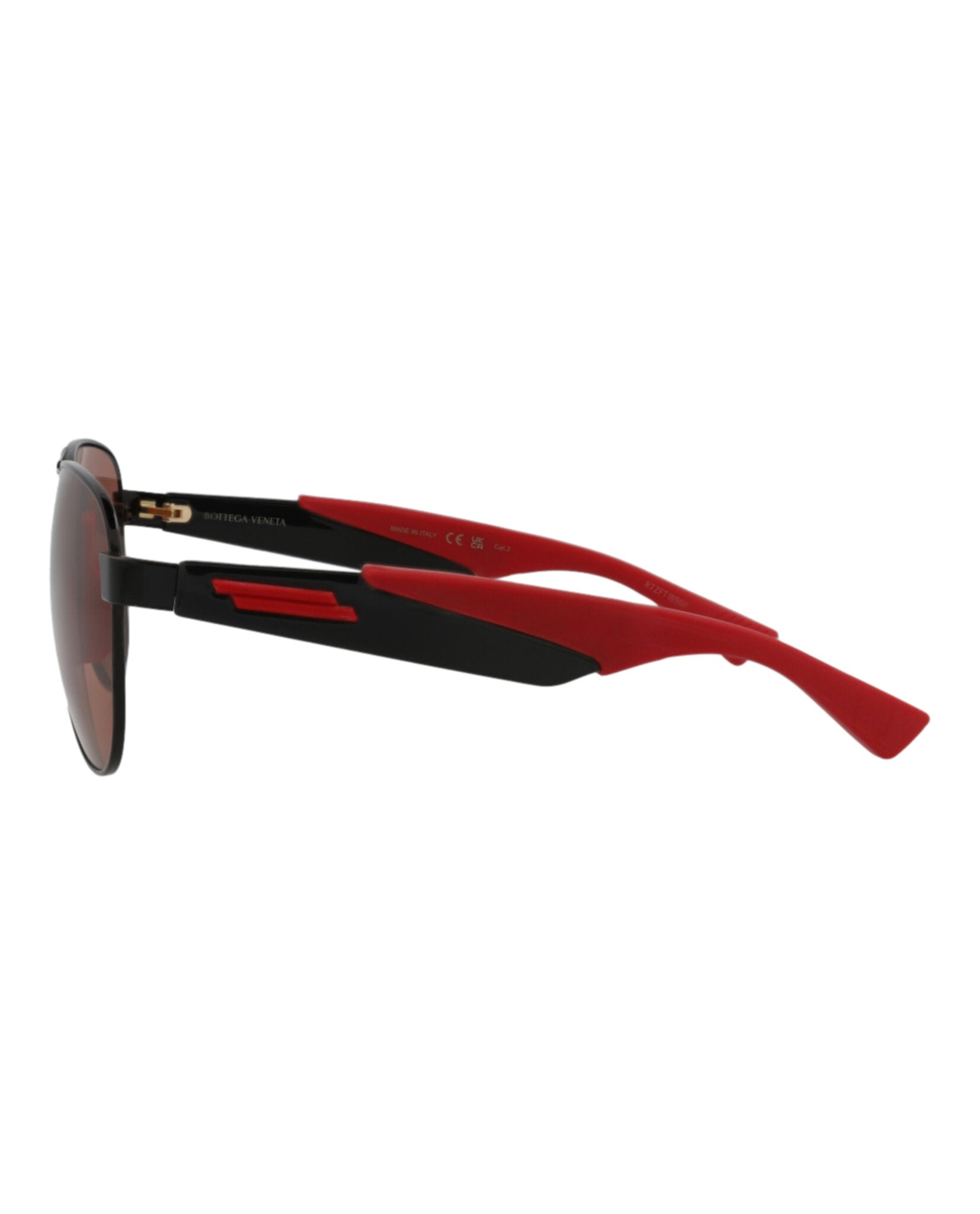Bottega Veneta Aviator-Frame Metal Sunglasses Sunglasses - Tophatter Daily Deals