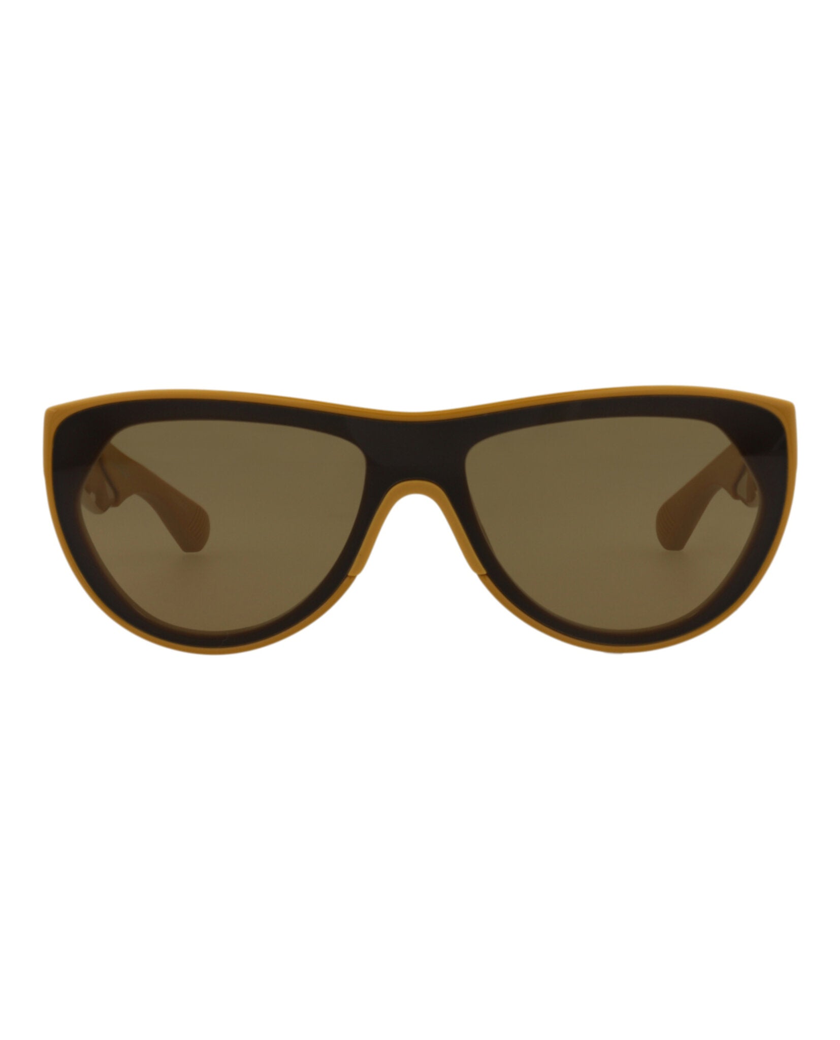 Bottega Veneta Round-Frame Injection Sunglasses Brown Sunglasses - Tophatter Daily Deals