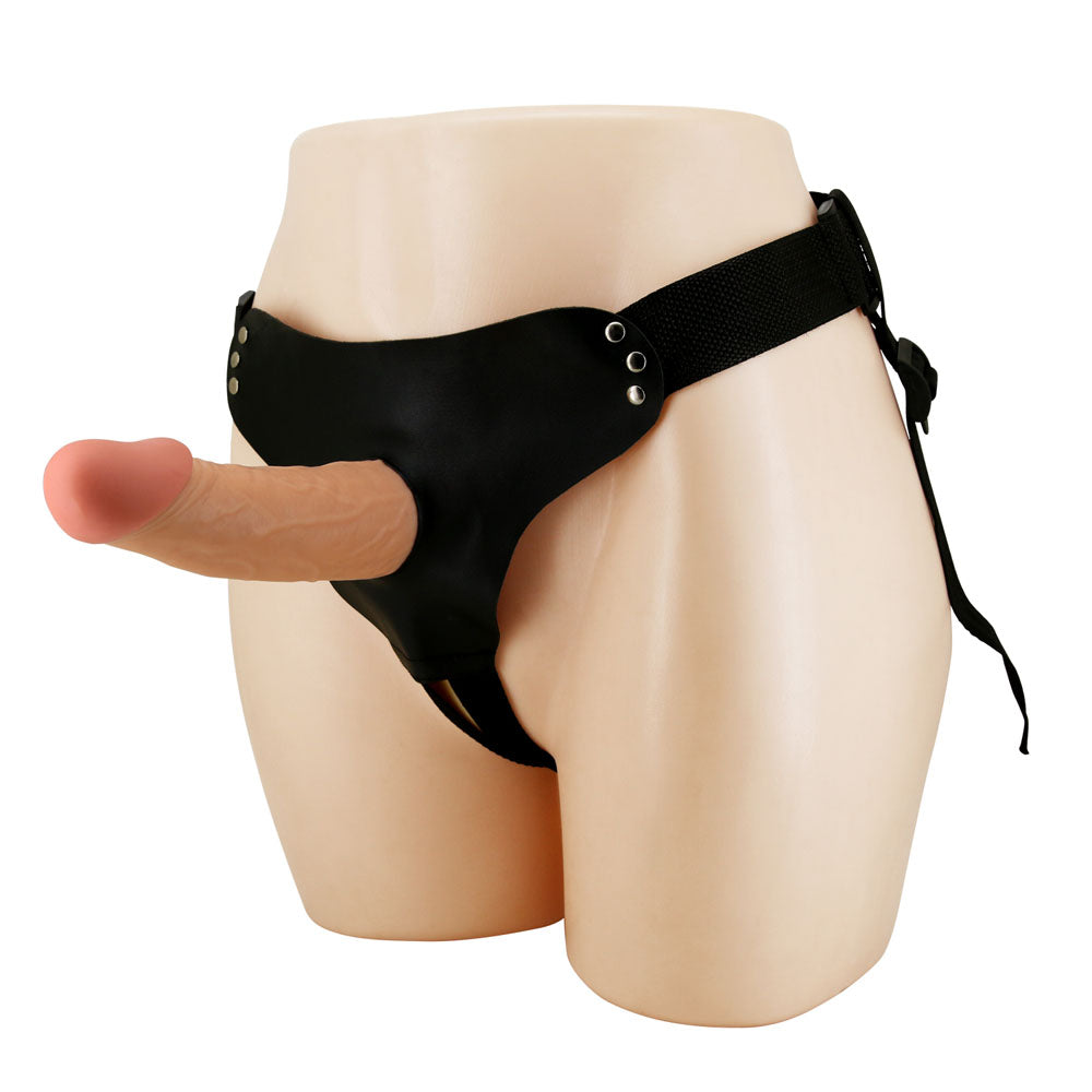 Party Up Nathan Hollow Strap-On 17.5 cm 7" Inch > Dildos > Hollow Strap Ons - Tophatter Daily Deals