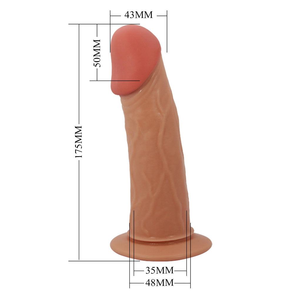 Party Up Nathan Hollow Strap-On 17.5 cm 7" Inch > Dildos > Hollow Strap Ons - Tophatter Daily Deals