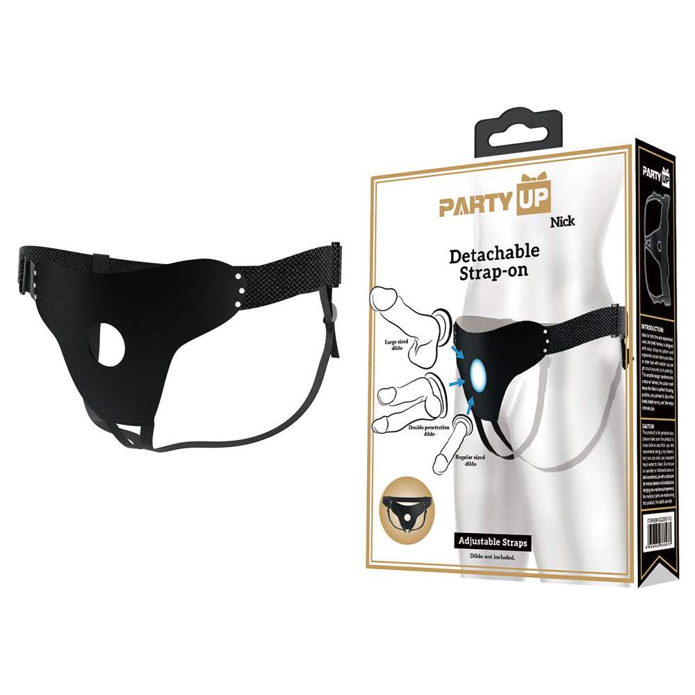 Party Up Nick Strap-On Harness – Adjustable Strap-On Harness > Dildos > Strap On Harnesses - Tophatter Daily Deals