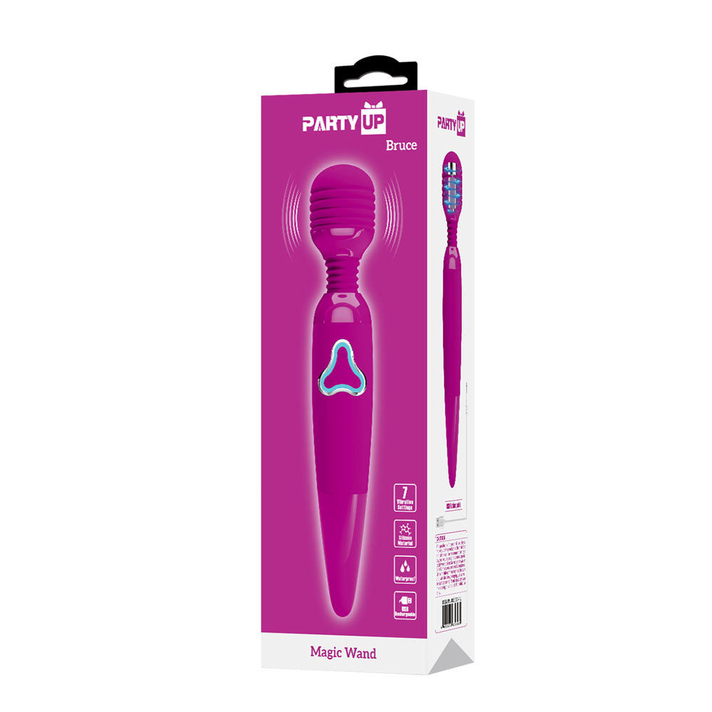 Party Up Bruce Wand 25 Centimeter Massage Wand for Ultimate Relaxation > Sex Toys > Massage Wands - Tophatter Daily Deals