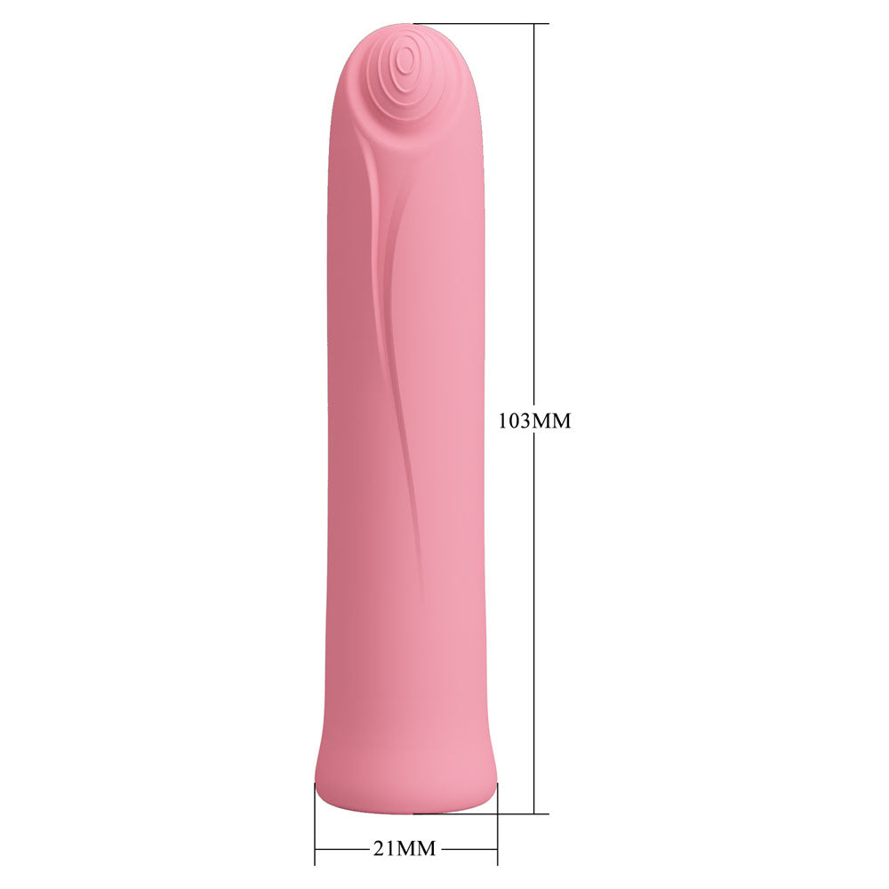 Party Up Edison (Black) – USB Rechargeable 10.3 cm Bullet Vibrator > Vibrators > Mini Vibrators - Tophatter Daily Deals
