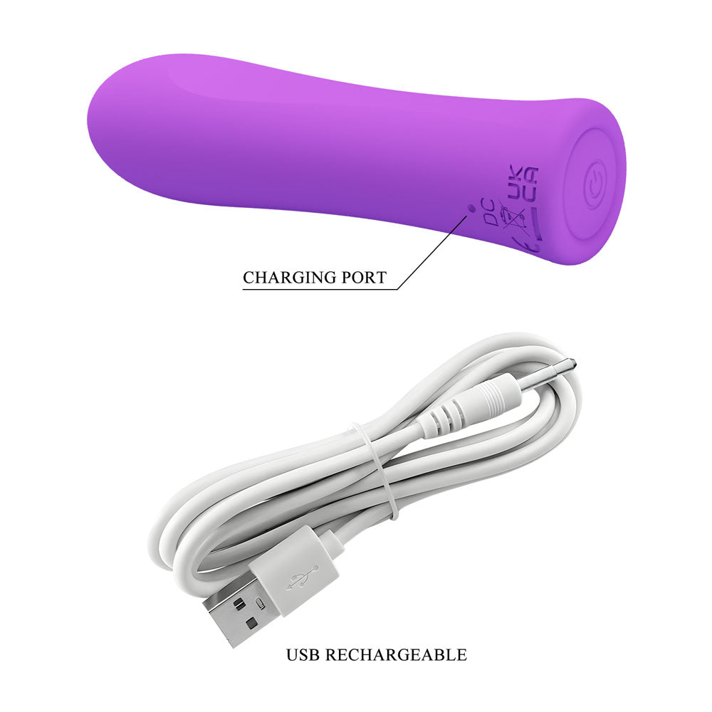 Party Up Gary – USB Rechargeable 10.2 cm Bullet Vibrator > Vibrators > Mini Vibrators - Tophatter Daily Deals