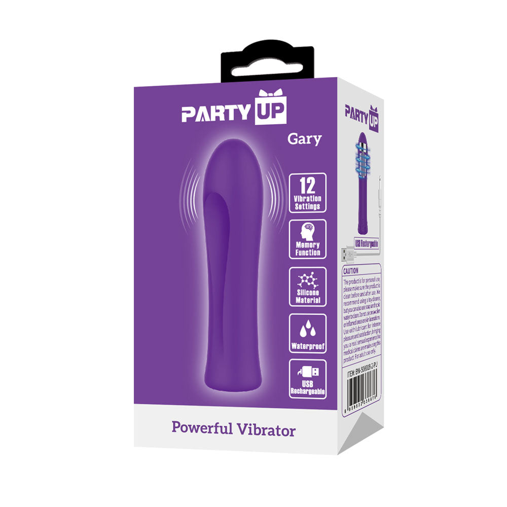 Party Up Gary – USB Rechargeable 10.2 cm Bullet Vibrator > Vibrators > Mini Vibrators - Tophatter Daily Deals