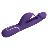 Party Up David Swinging Vibe 23.2 Centimeter Rabbit Vibrator with Flicking Arm > Vibrators > Ladies > Rabbit - Tophatter Daily Deals
