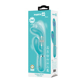 Party Up Paul Rolling Beads Vibrator Teal 22.6 cm Thrusting Rabbit Vibrator > Vibrators > Ladies > Rabbit - Tophatter Daily Deals
