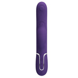 Party Up Alan Dual Motor Vibrator 22.8 Centimeters with Licking Clit Stimulator and Thumping Shaft > Vibrators > Ladies > Rabbit - Tophatter Daily Deals