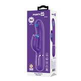 Party Up Alan Dual Motor Vibrator 22.8 Centimeters with Licking Clit Stimulator and Thumping Shaft > Vibrators > Ladies > Rabbit - Tophatter Daily Deals