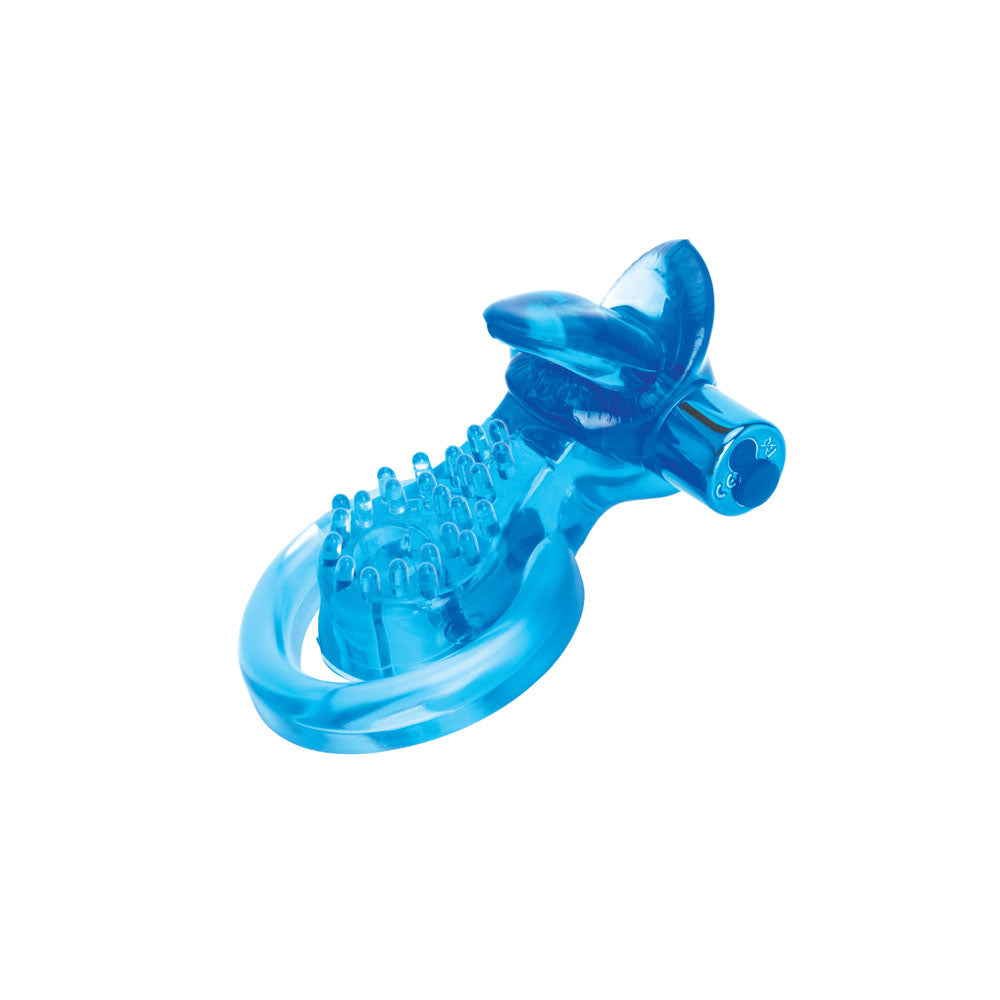 Bodywand Duo Ring with Clit Tickler > Cock Ring > Vibrating - Tophatter Daily Deals