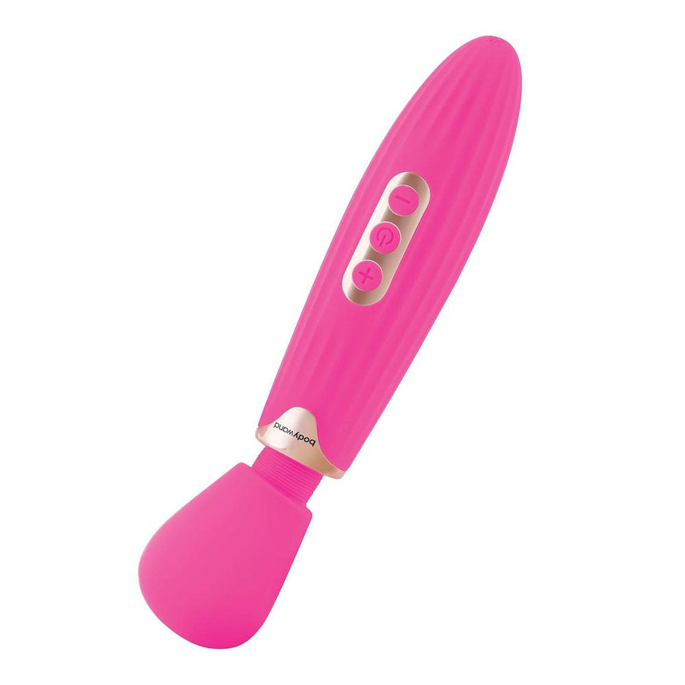 Bodywand Rumble Wand (Black) – USB Rechargeable 8 Inch Powerful Massage Wand > Sex Toys > Massage Wands - Tophatter Daily Deals