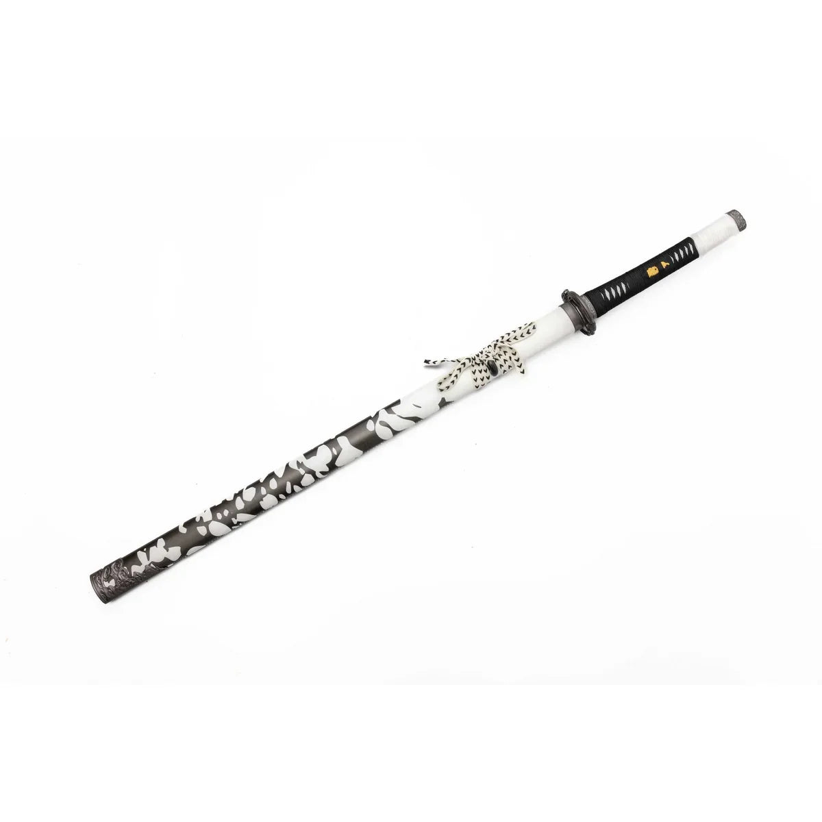Ghost of Yotei - Smiling Kabuto-Mushi Display (Straight) Katana Katana - Tophatter Daily Deals