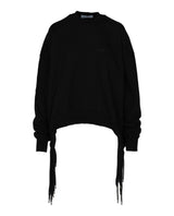 AMBUSH Multicord Crew Neck Sweatshirt Black Sweatshirts - Tophatter Daily Deals