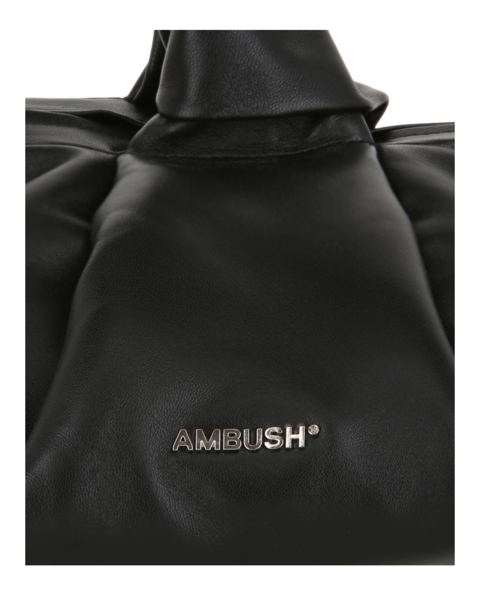 AMBUSH Twist Top Leather Clutch Bags - Tophatter Daily Deals