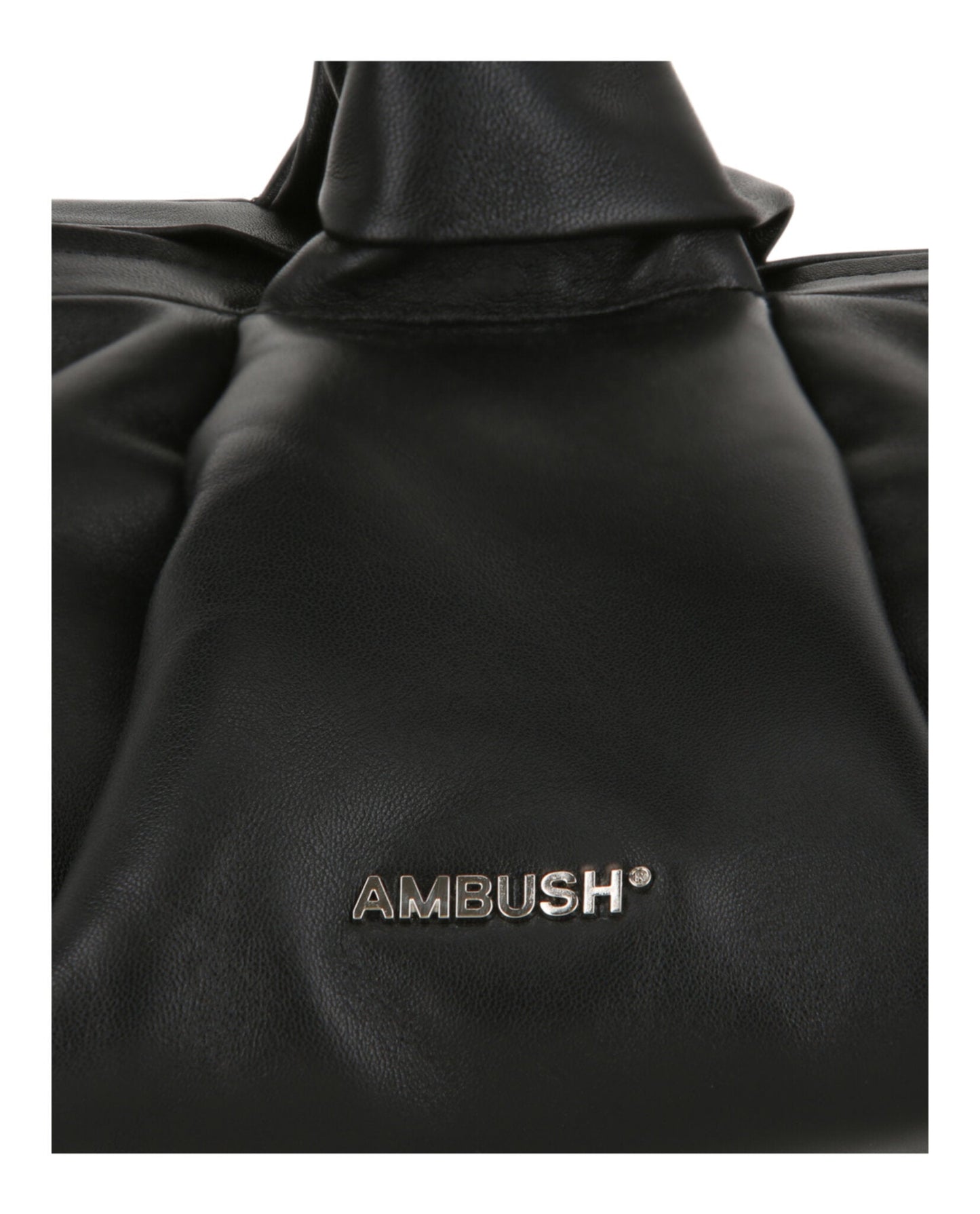 AMBUSH Twist Top Leather Clutch Bags - Tophatter Daily Deals