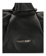AMBUSH Twist Top Leather Clutch Bags - Tophatter Daily Deals