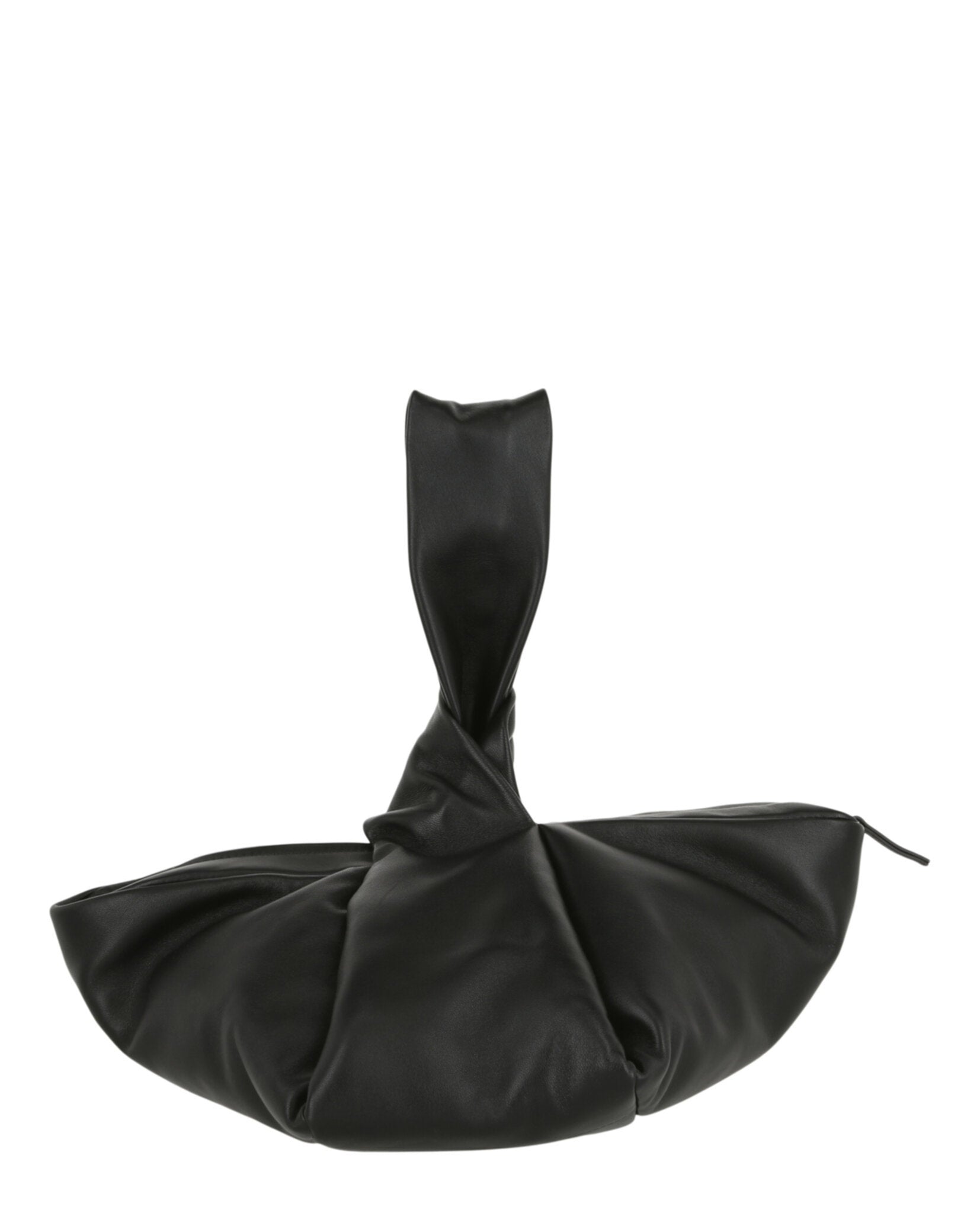 AMBUSH Twist Top Leather Clutch Bags - Tophatter Daily Deals