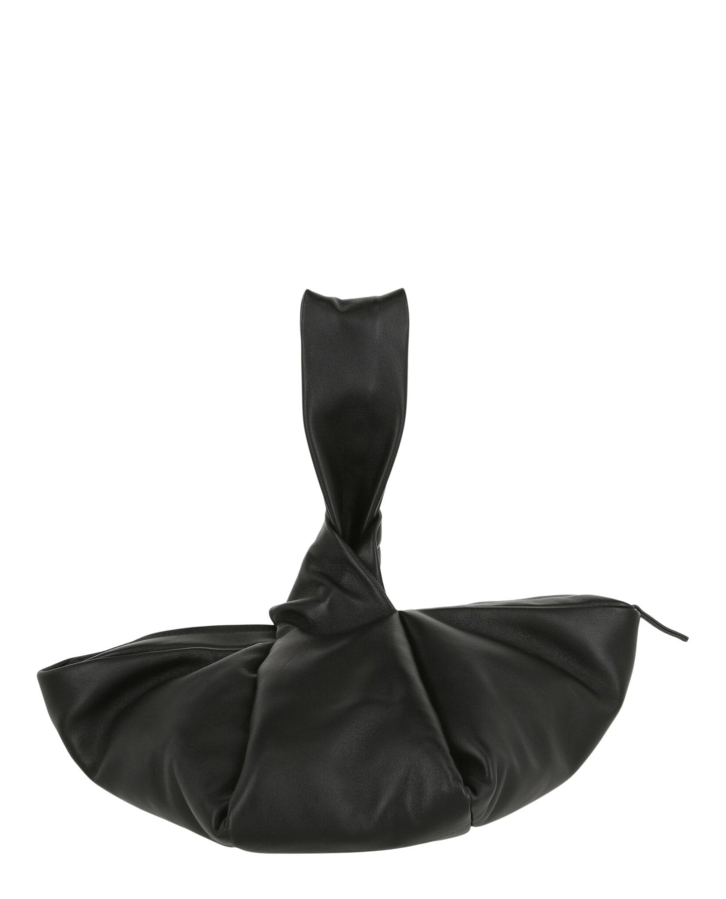 AMBUSH Twist Top Leather Clutch Bags - Tophatter Daily Deals