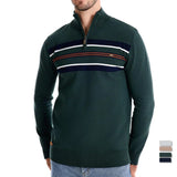Fitted Classic Men's Half Zip Sweater - Slim Knit, Everyday - Tophatter Daily Deals