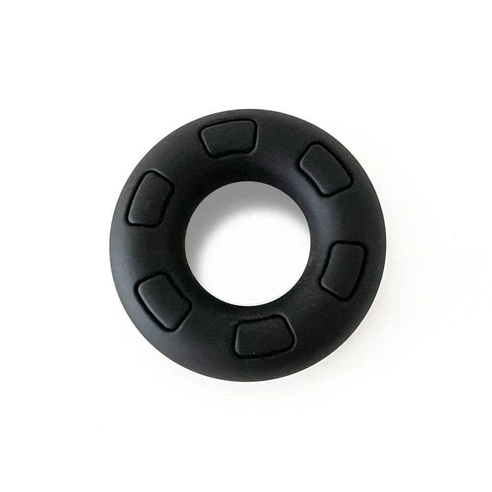 Daddy Silicone Ring Black with 3.0cm Inner Diameter > Cock Ring > Single - Tophatter Daily Deals