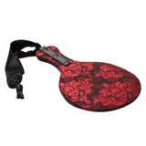 Scandal Round Double Paddle Red and Black Plush Dual Layer Paddle > Bondage Gear > Paddles - Tophatter Daily Deals