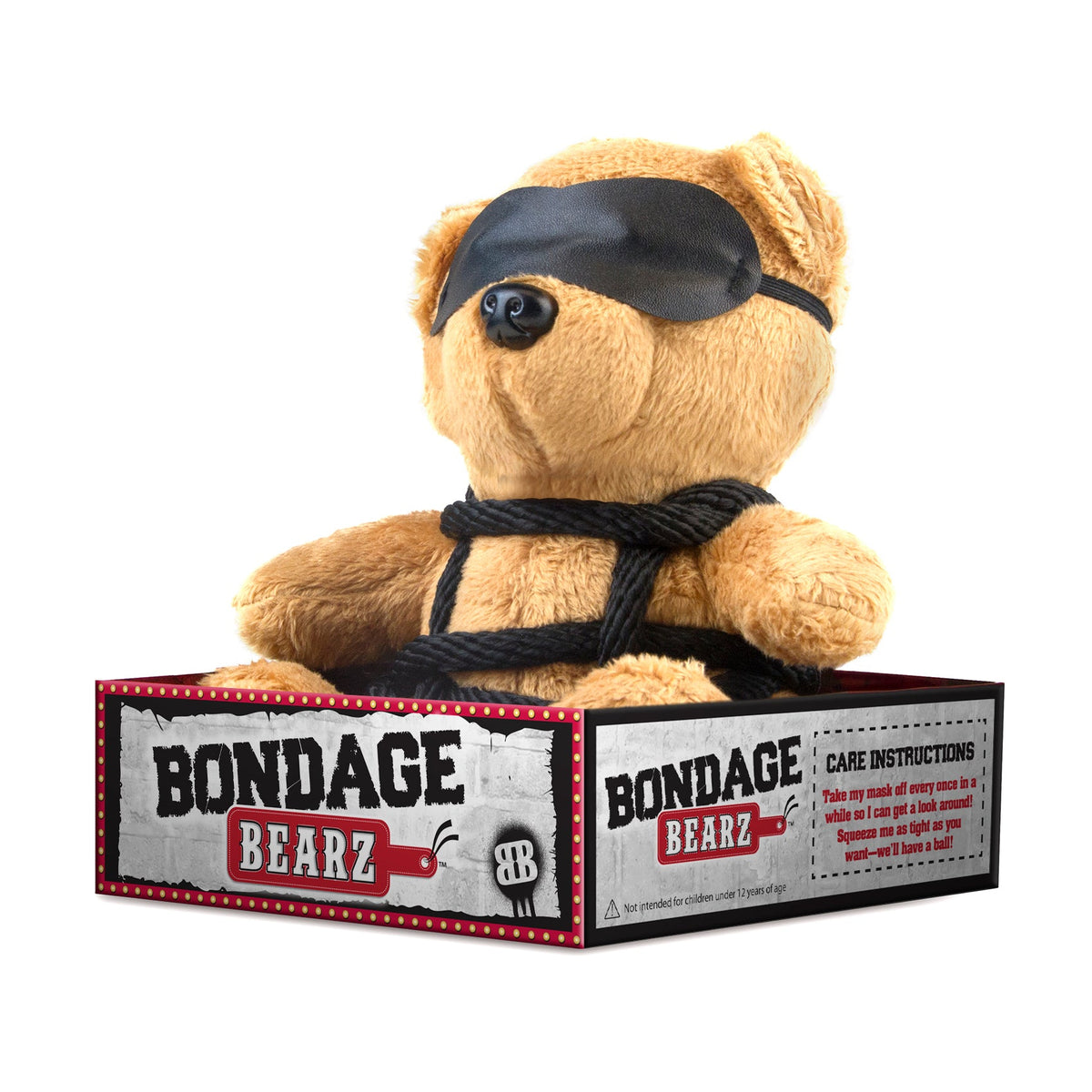 Bondage Bear Bound Up Billy Plush Toy > Novelties > Gag Gifts - Tophatter Daily Deals