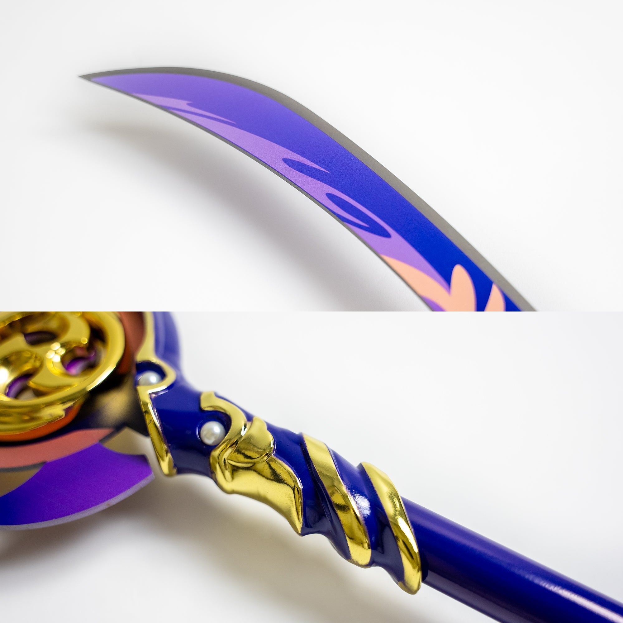 Baal 's Engulfing Lightning Naginata Video Game Sword - Tophatter Daily Deals