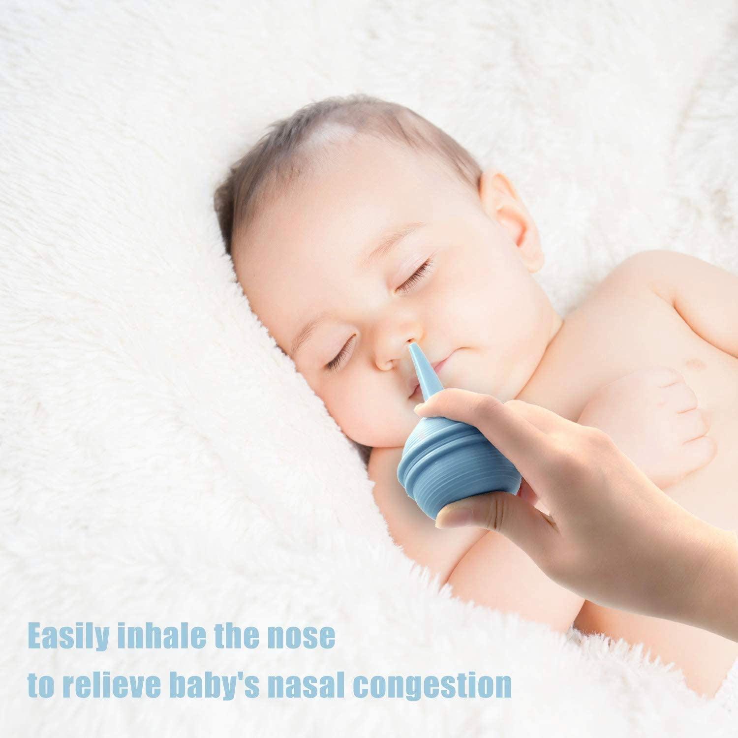 Nasal Aspirator for Baby - Ear Syringe, Snot Sucker, Mucus Sucker and Nasal Bulb Syringe, 2 Ounces Baby & Toddler - Tophatter Daily Deals