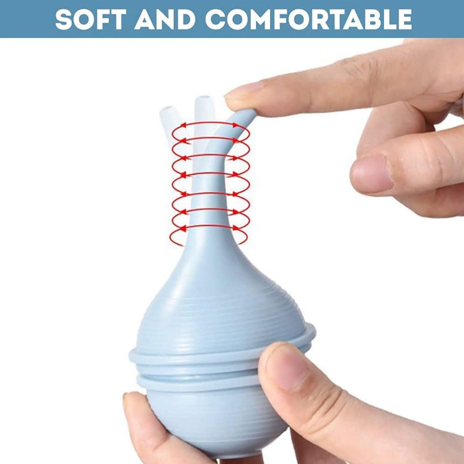 Nasal Aspirator for Baby - Ear Syringe, Snot Sucker, Mucus Sucker and Nasal Bulb Syringe, 2 Ounces Baby & Toddler - Tophatter Daily Deals