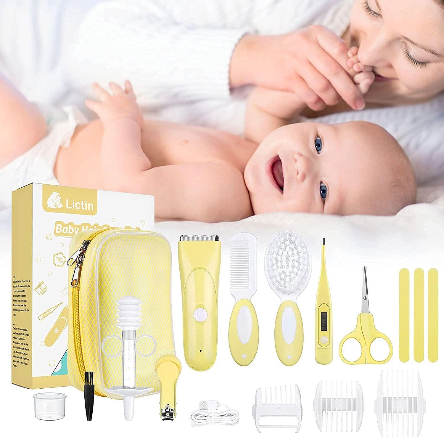 Baby Grooming Kit - 16PCS Newborn Baby Care Accessories Safety Cutter Nail Care Set Apparel & Accessories - Tophatter Daily Deals