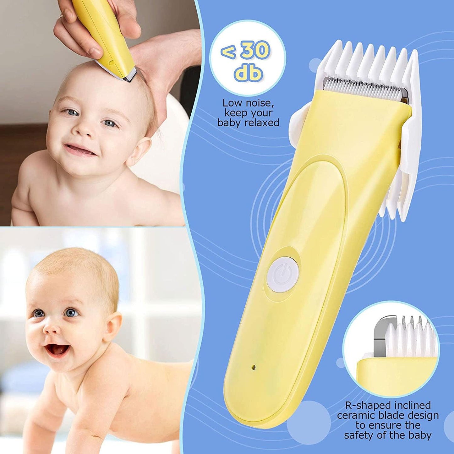 Baby Grooming Kit - 16PCS Newborn Baby Care Accessories Safety Cutter Nail Care Set Apparel & Accessories - Tophatter Daily Deals