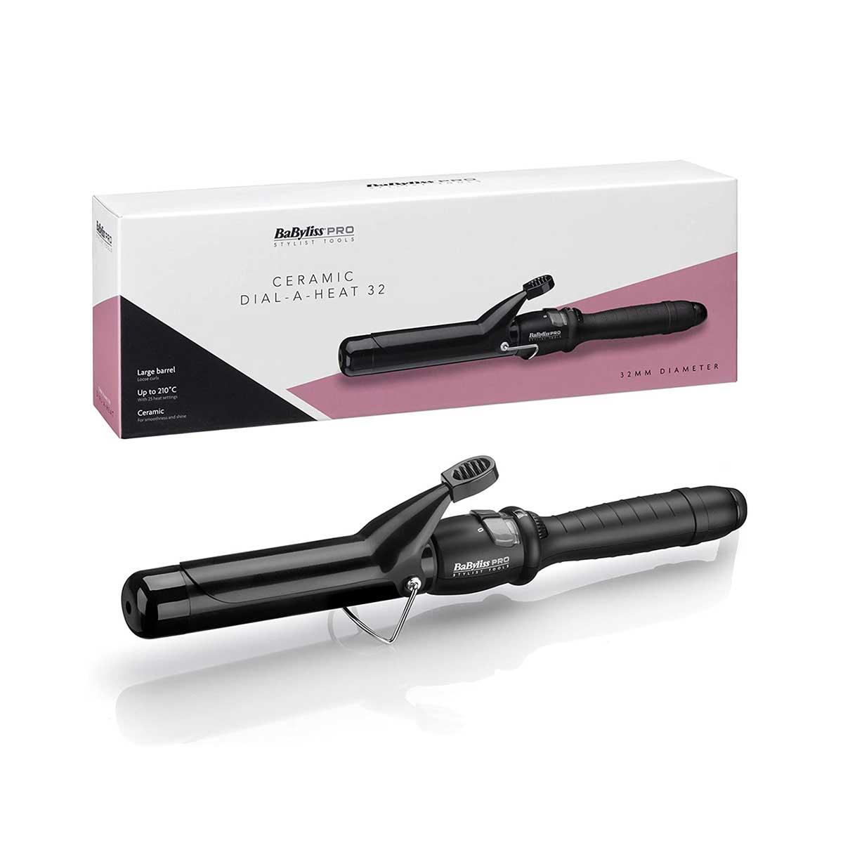 Hair Curler With Clamp - 32mm Curling Wand Hair Stylers Styling Personal Care - Tophatter Daily Deals
