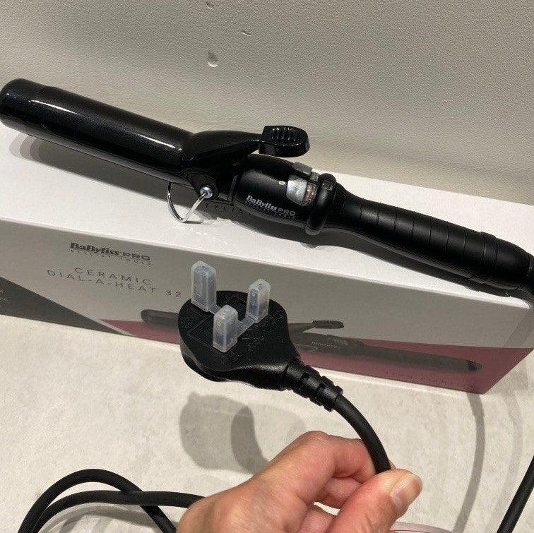 Hair Curler With Clamp - 32mm Curling Wand Hair Stylers Styling Personal Care - Tophatter Daily Deals