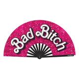 Bad Bitch Oversized Folding Fan > Clothes > Accessories - Tophatter Daily Deals