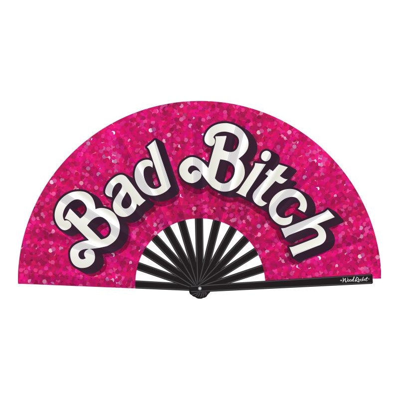 Bad Bitch Oversized Folding Fan > Clothes > Accessories - Tophatter Daily Deals