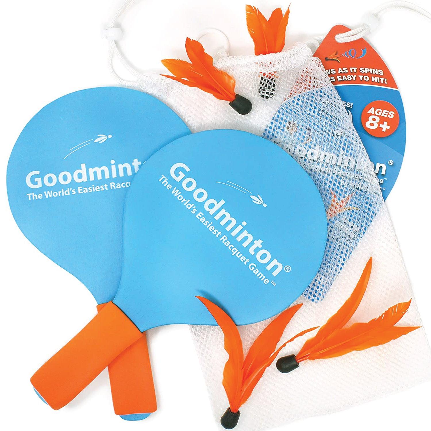 Goodminton Birdies - Goodminton Racquet The Easiest Goodminton Racquet Set for Kids and Grown-ups Full Set Sports - Tophatter Daily Deals