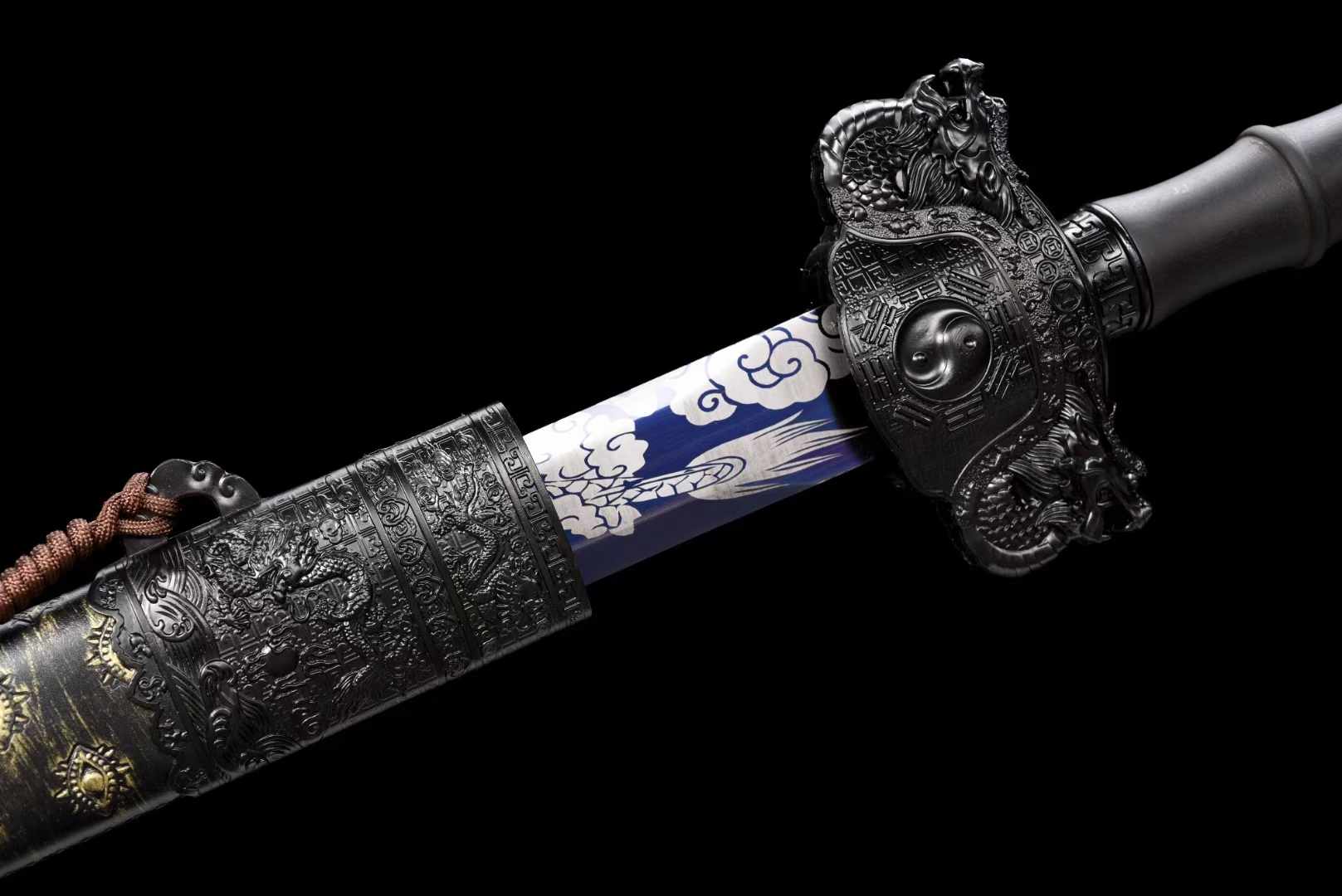 Bagua Giant Sword (Dragon Flame) - Tophatter Daily Deals