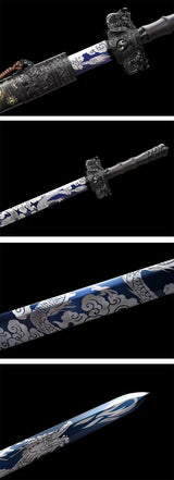 Bagua Giant Sword (Dragon Flame) - Tophatter Daily Deals