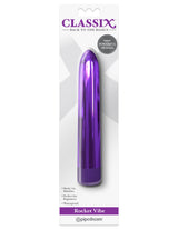 Classix Metallic Rocket Vibe – 7 Inch Vibrator > Vibrators > Standard Vibrators - Tophatter Daily Deals