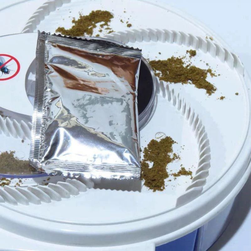 Electric Fly Trap Bait Refill Pack Indoor Summer 2025 - Tophatter Daily Deals