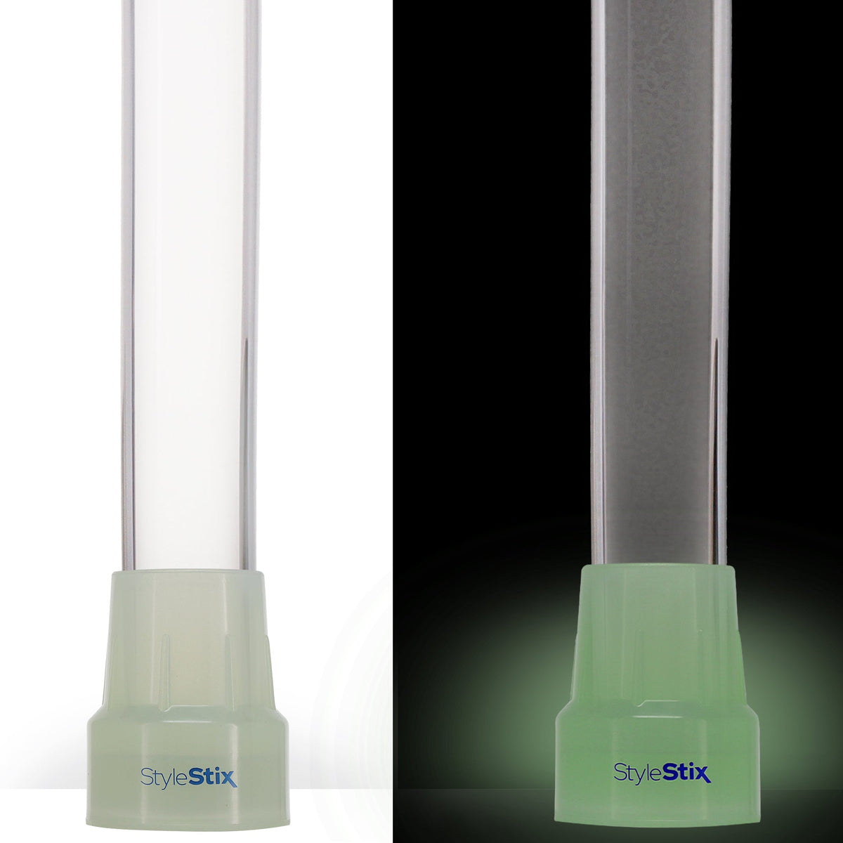 "Crystal Clarity" Cane: Invisible & Translucent Shaft Clear Lucite Walking Canes - Tophatter Daily Deals