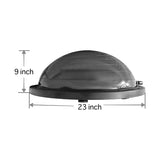 Half Exercise Ball - Balance Ball Trainer Resistance Bands & Pump Exercise & Fitness - Tophatter Daily Deals