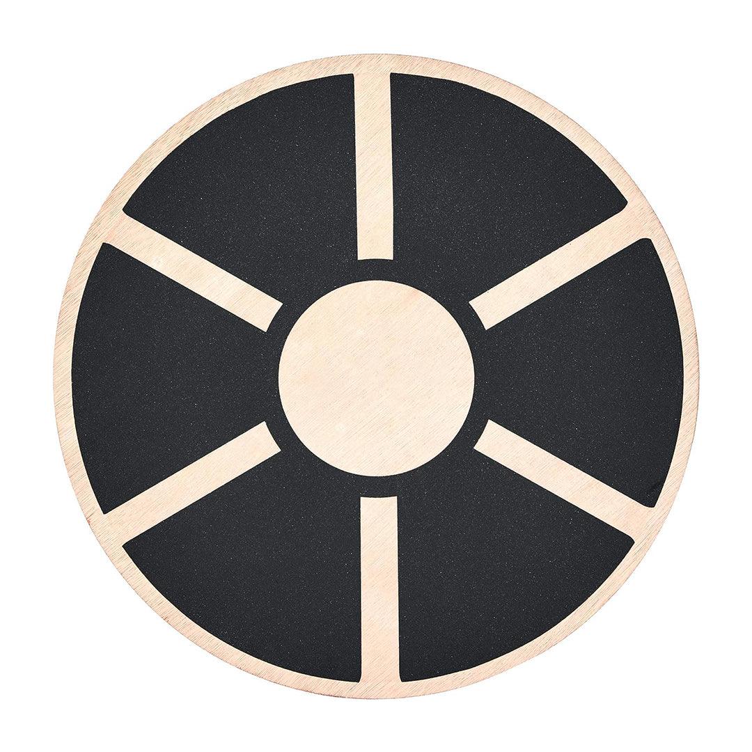 Wobble Board UK - Sports Wooden Wobble Board, Balance Training, Exercise, Rehabilitation, Yoga Exercise & Fitness - Tophatter Daily Deals