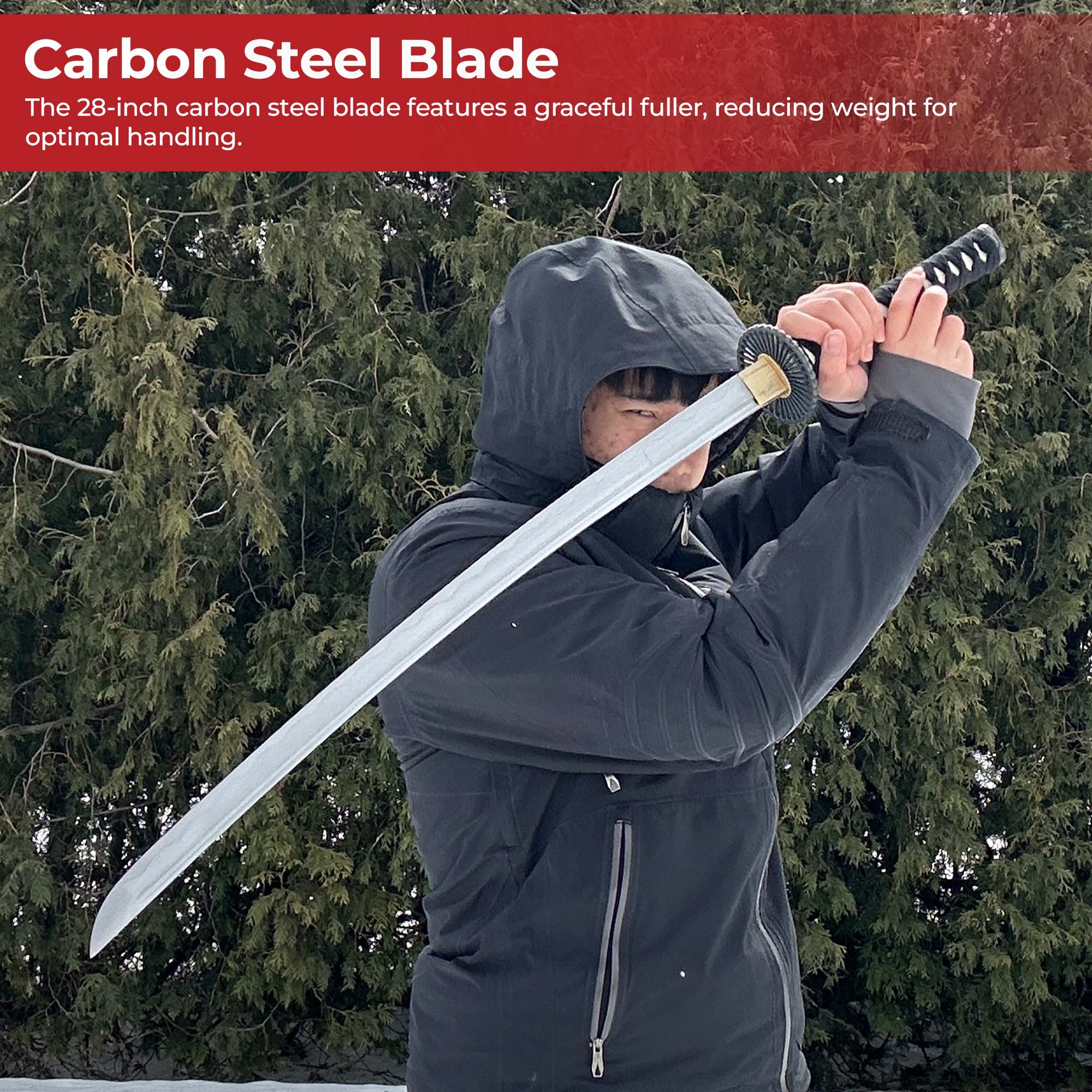 Balanced Precision Handmade Iaido Practice Sword Swords - Tophatter Daily Deals