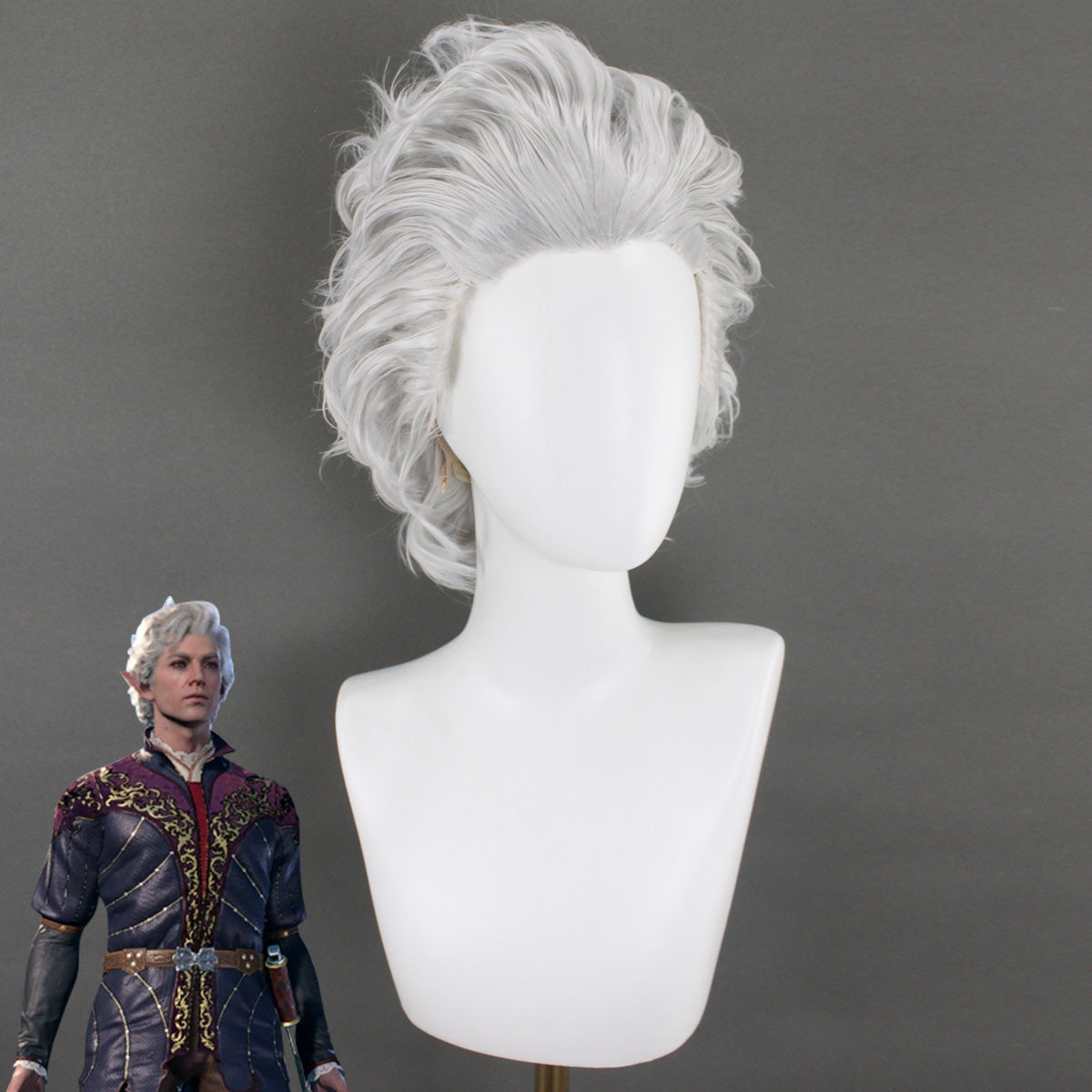 Baldur's Gate III ASTARION Cosplay Wig Wig - Tophatter Daily Deals